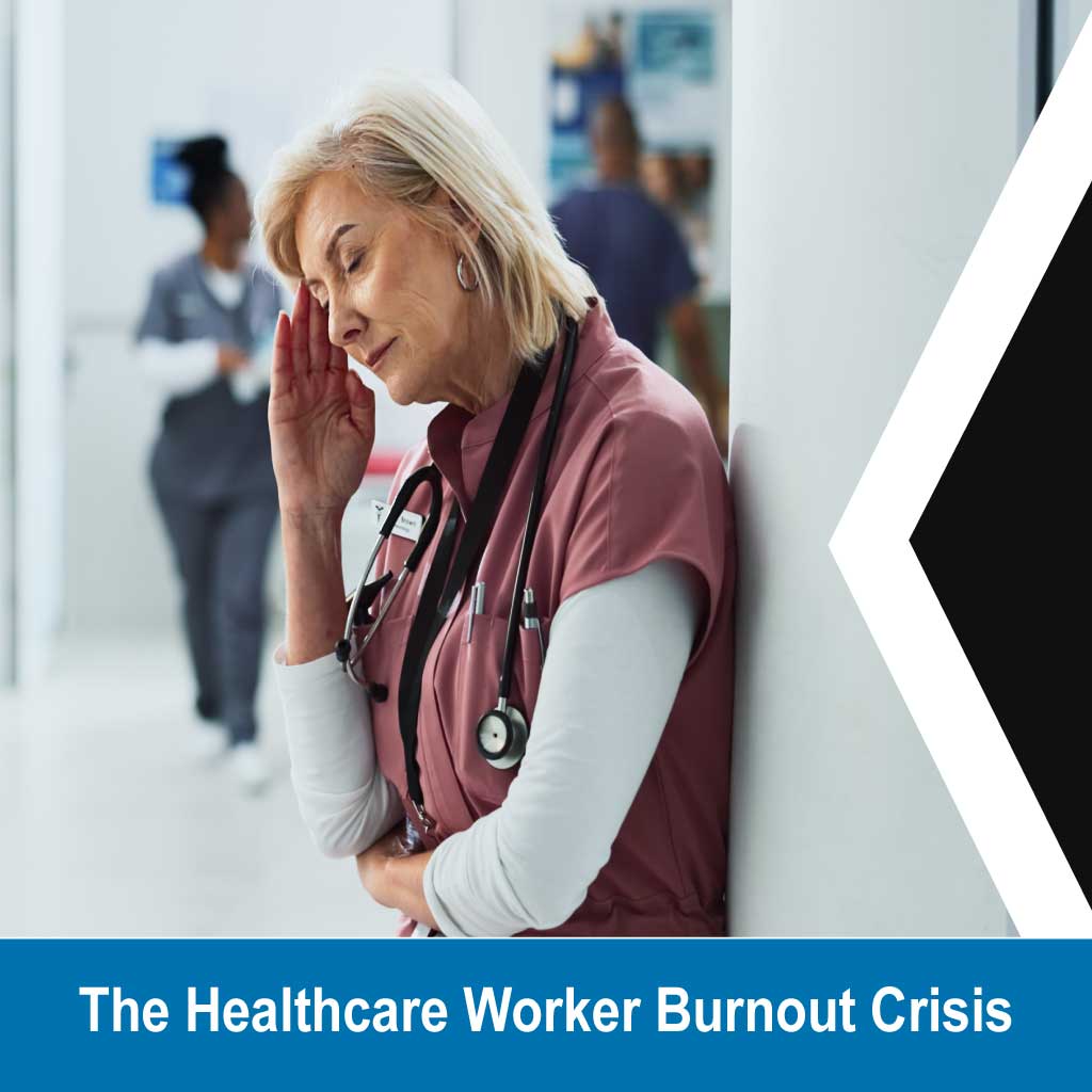 Aa burned out healthcare worker